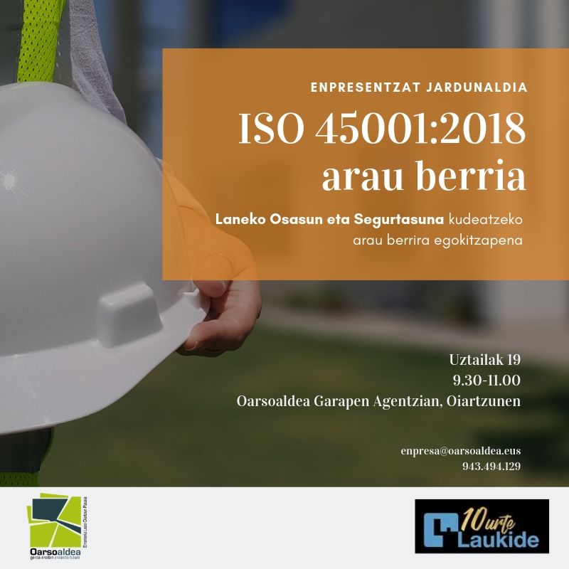 arau berria laneko segurtasuna