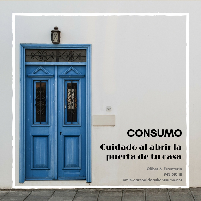 cuidado al abrir la puerta