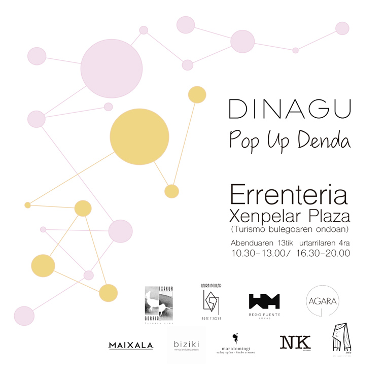 dinagu pop up errenteria kartela