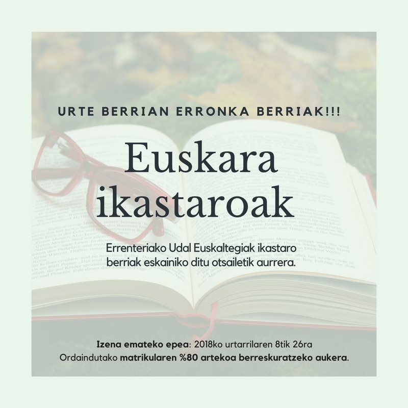euskara ikastaroak eusk
