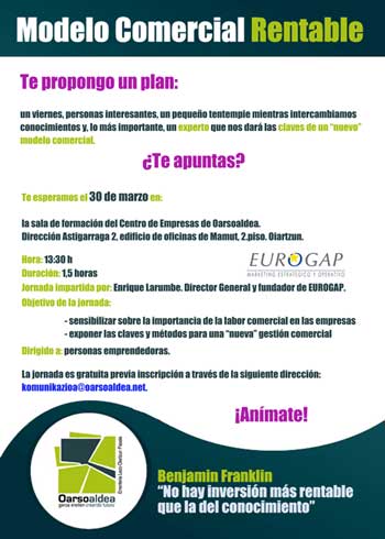 jornada modelo comercial mas rentable