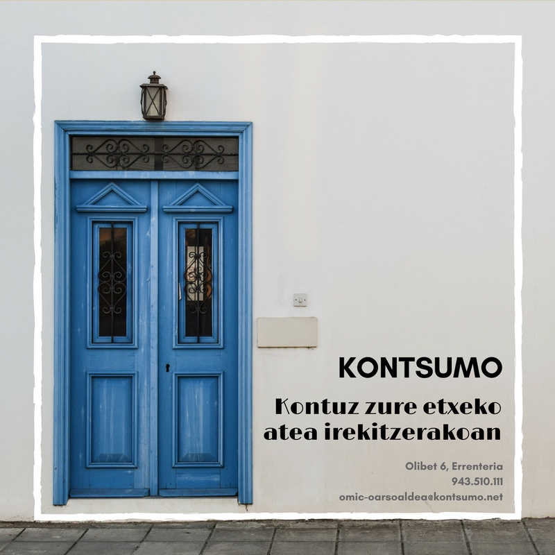 kontuz atea irekitzerakoan