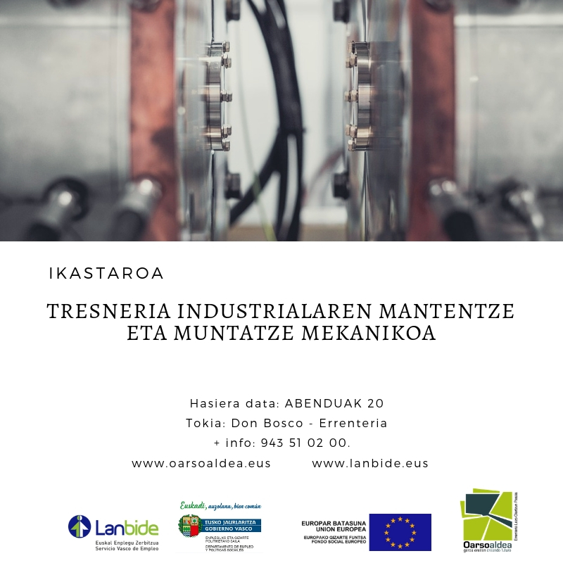 mantentze eta muntatze