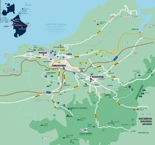 mapa comarcal