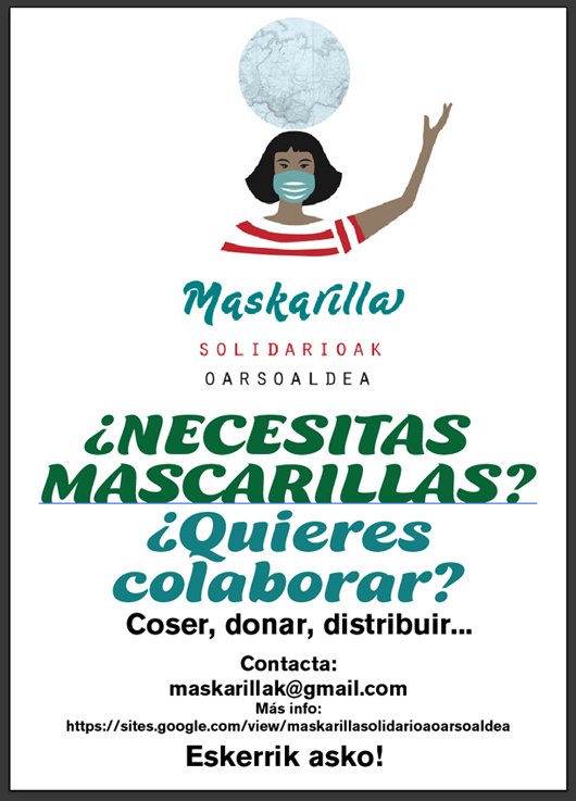maskarilla oarsoaldea gazt