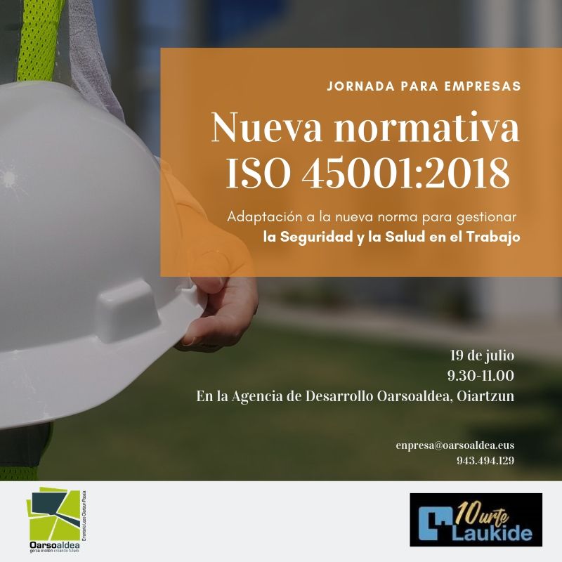 nueva normativa seguridad laboral