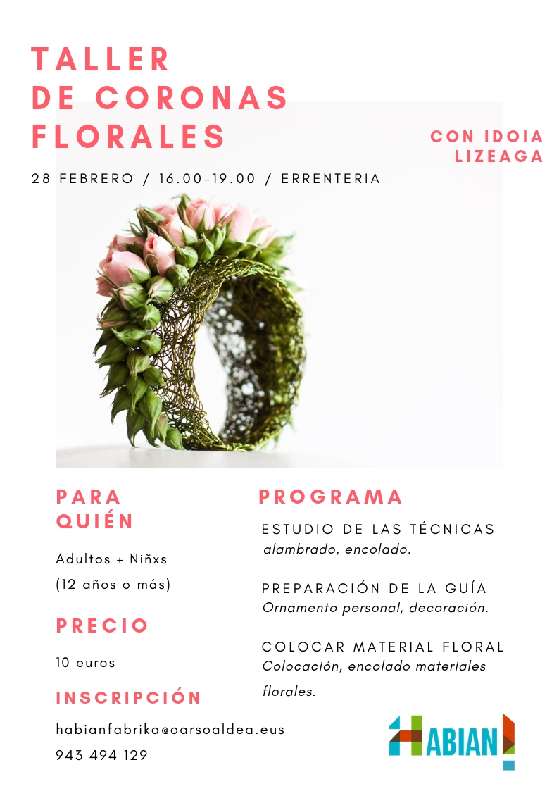 taller de coronas florales