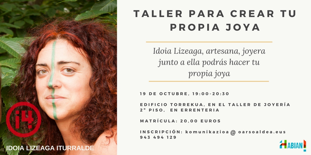 taller para crear tu propia joya